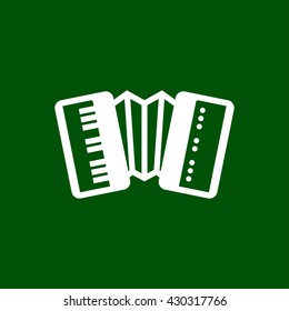 accordion icon. accordion vector illustration