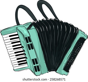 Accordion illustration