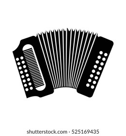 accordion instrument musical icon