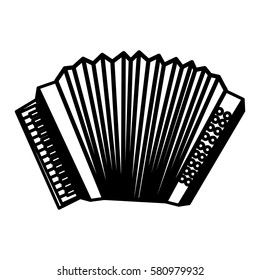accordion instrument musical icon