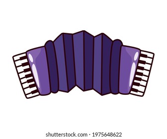 accordion musical instrument flok icon