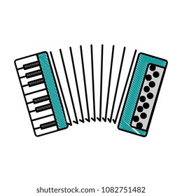 accordion musical instrument icon