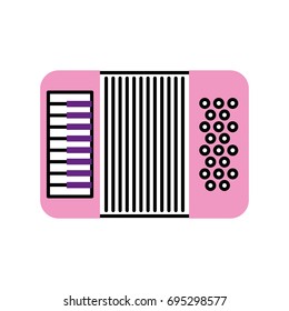accordion musical instrument icon