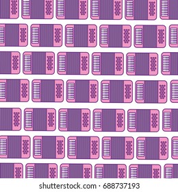 accordion musical instrument pattern background