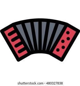 accordion outline icon