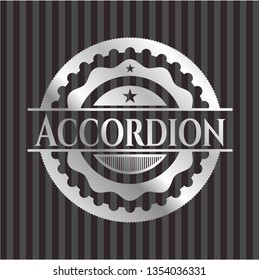 Accordion silver badge