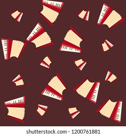 accordion wind musical instrument background