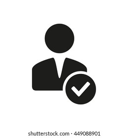 Accoun vector icon. Illustration isolated on white background for graphic and web design.
