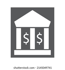 Account Balance Icon Vector Design