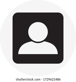 Account box icon design vector 