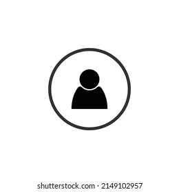 Account Circle Icon Vector Design