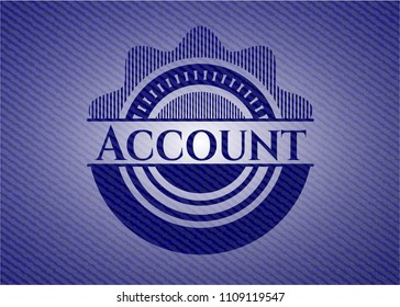 Account denim background