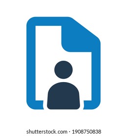Icono de documento de cuenta.archivo,negocio (ilustración vectorial)