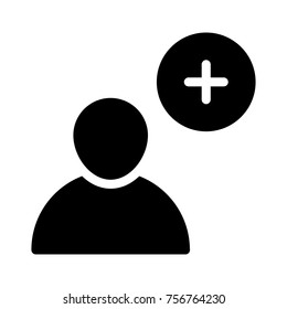  account glyph icon