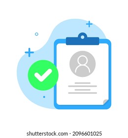 account has been registered, login success concept illustration flat design vector eps10. modern graphic element for landing page, empty state ui, infographic, icon