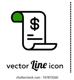 Account History Vector Icon