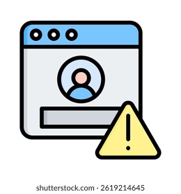 Account Icon Element for Design