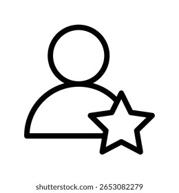 Account icon illustration vector design template