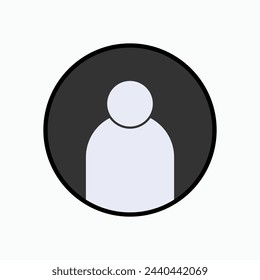 Account Icon. Log In, Access. Contacts, Member Symbol - Vector.