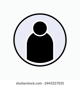 Account Icon. Log In, Access. Contacts, Member Symbol - Vector.