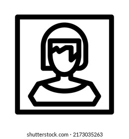 account icon or logo isolated sign symbol vector illustration - high quality black style vector icons
