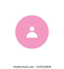 Account Icon Set For Telecomunication. Comunication Symbol Design