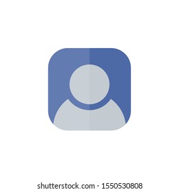 Account Icon , User Logo, E-Commerce Symbol .

