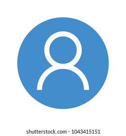 Account icon vector eps10. User profile sign web icon with check mark glyph. User authorized vector illustration design element. Flat style design icon. Account verified icon. Checked verified profile
