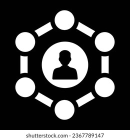 Diseño de vectores de iconos de cuenta