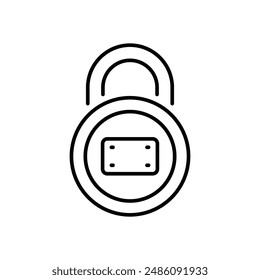 Account icons set vector stock illustration