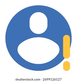 Account-Informationssymbol, das das Benutzerprofil und den Datenzugriff darstellt.