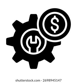 Elemento De Icono De Mantenimiento De Cuenta Para Diseño Y Vector