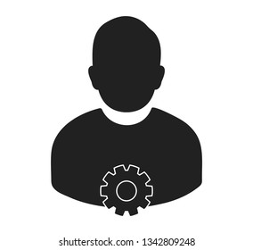 Account Security Icon. Flat style vector EPS.