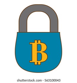 account security letter B as emblem bank related icons image vector illustration design 