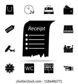 account in the store icon. market icons universal set for web and mobile
