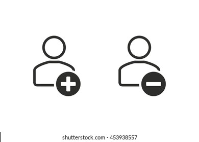 Account vector icon. Illustration isolated on white background for graphic and web design.