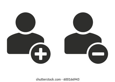 Account vector icon. Illustration isolated for graphic and web design.