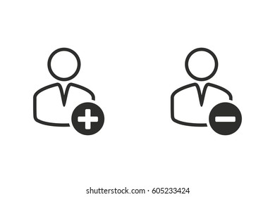 Account vector icon. Illustration isolated for graphic and web design.