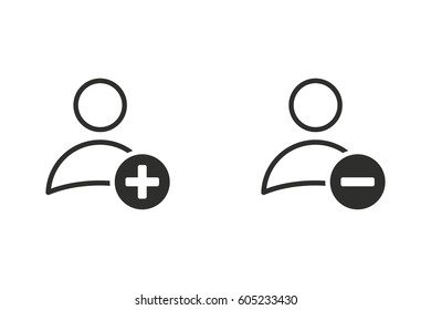 Account vector icon. Illustration isolated for graphic and web design.