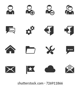account vector icons for your creative ideas