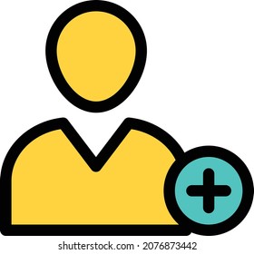 ilustración de vector de cuenta aislada en un fondo transparente. iconos vectoriales de color para el concepto o los gráficos web.