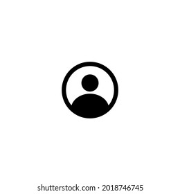 Account vector simple icon perfect design
