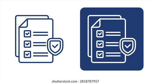 Accountability icon, with contrast background.