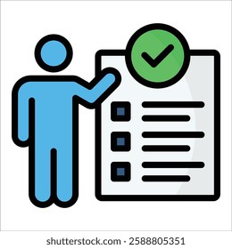 Accountability Icon Element For Design