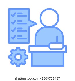 Accountability Icon Element for Design