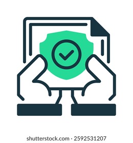 Accountability line icon. Universal creative premium symbol. Vector sign icon logo template. Vector illustration
