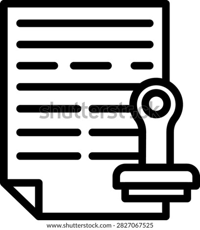 accountability Vector Design Icon Style