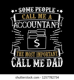 Accountant Father Day Quote and Saying