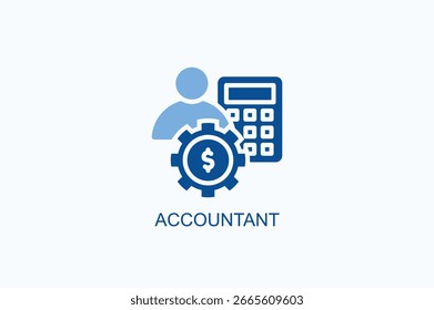 Icono de contador o logotipo Ilustración vectorial aislada
