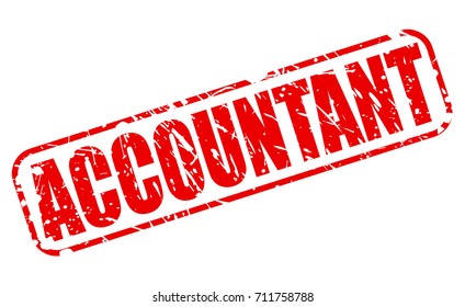 ACCOUNTANT red stamp text on white